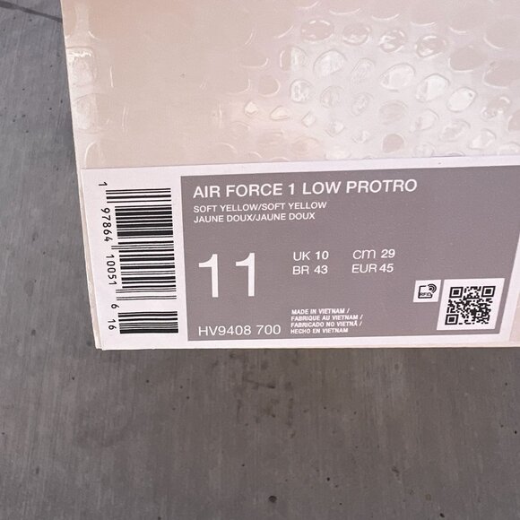 Nike Air Force 1 Low Protro Kobe Bryant Mamba Mentality HV9408-700 Men's 11 - Picture 2 of 5